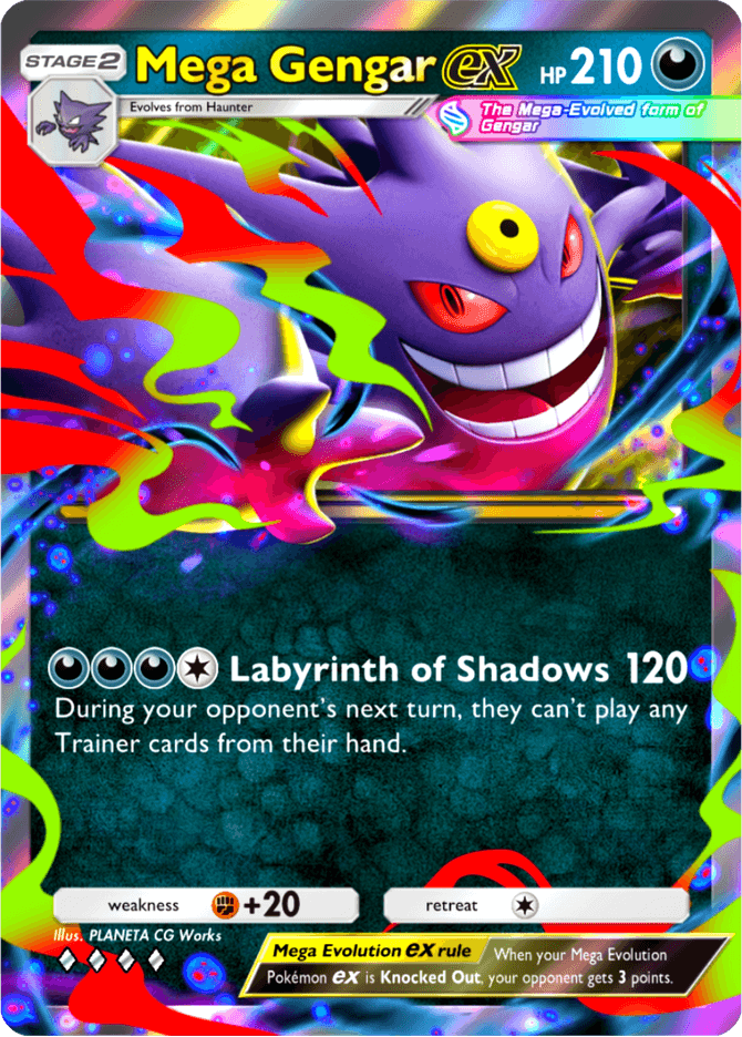 Mega Gengar ex - card B2b-039 in Pokémon TCG Pocket
