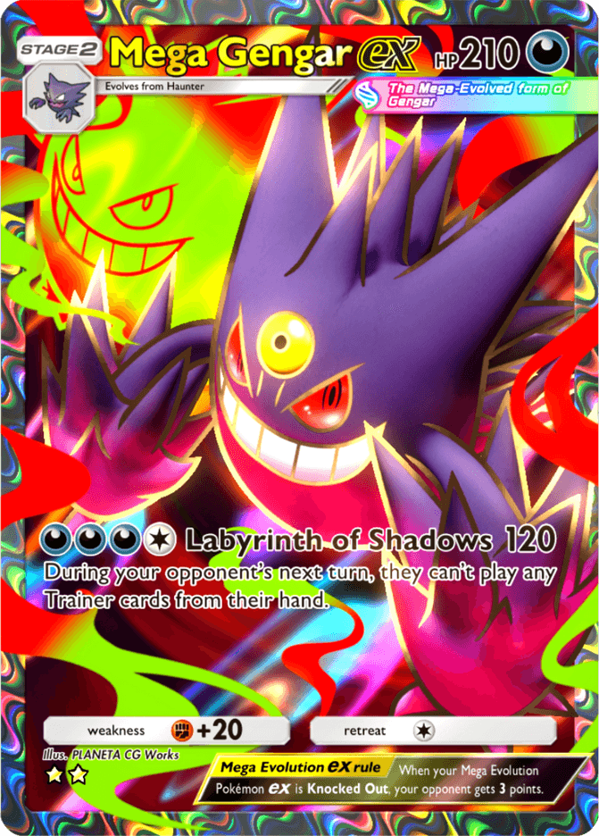 Mega Gengar ex - card B2b-079 in Pokémon TCG Pocket