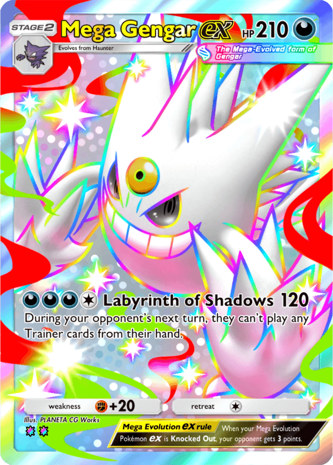 Mega Gengar ex - card B2b-114 in Pokémon TCG Pocket