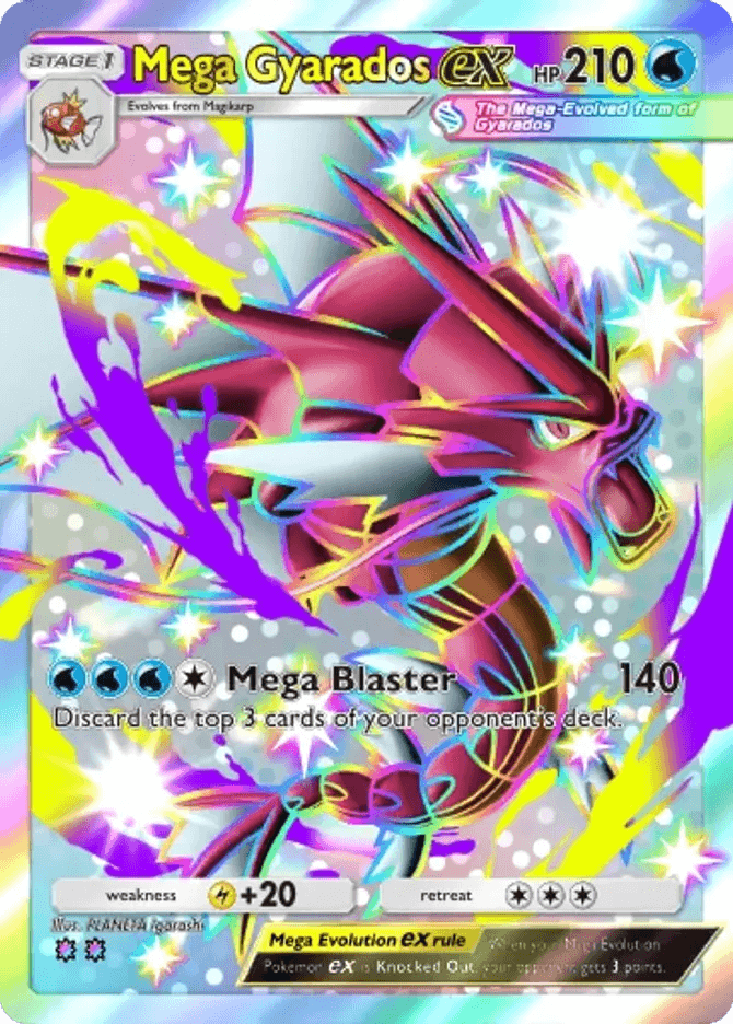 Mega Gyarados ex - card B3b-101 in Pokémon TCG Pocket