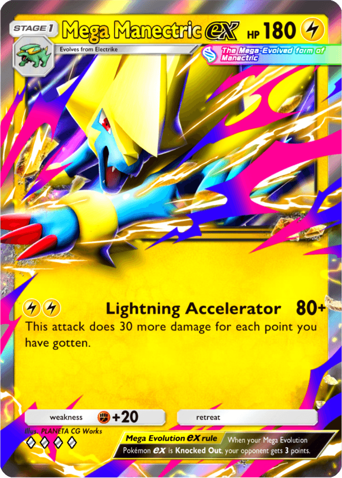 Mega Manectric ex - card B2b-027 in Pokémon TCG Pocket