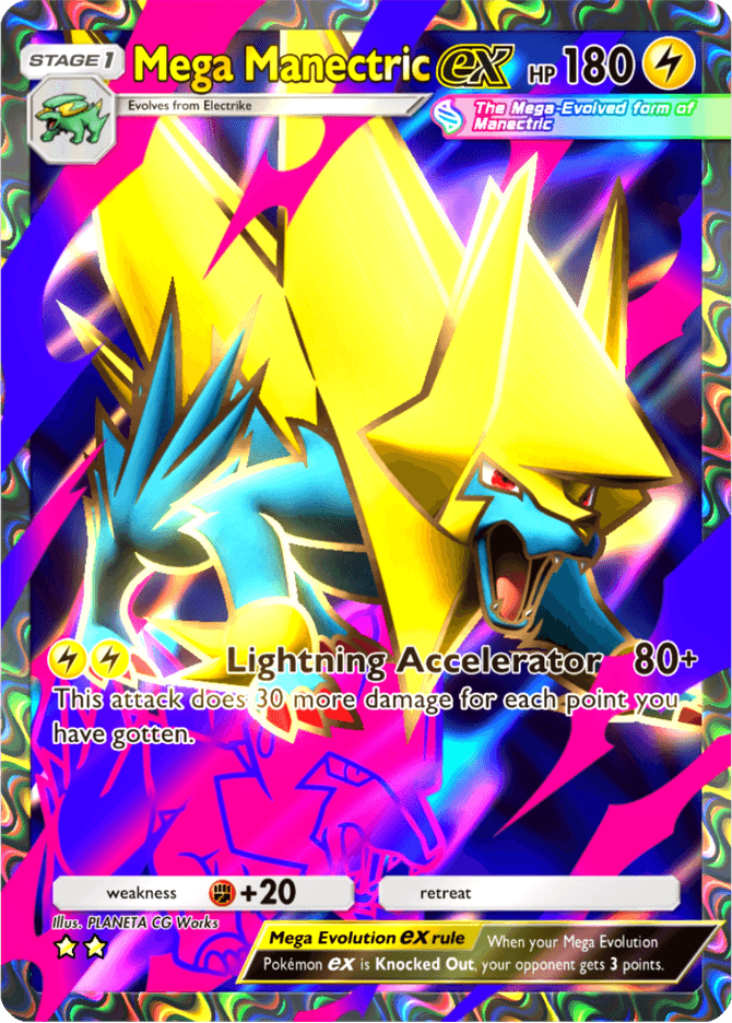 Mega Manectric ex - card B2b-078 in Pokémon TCG Pocket