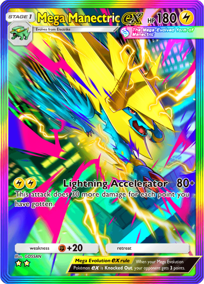 Mega Manectric ex - card B2b-084 in Pokémon TCG Pocket