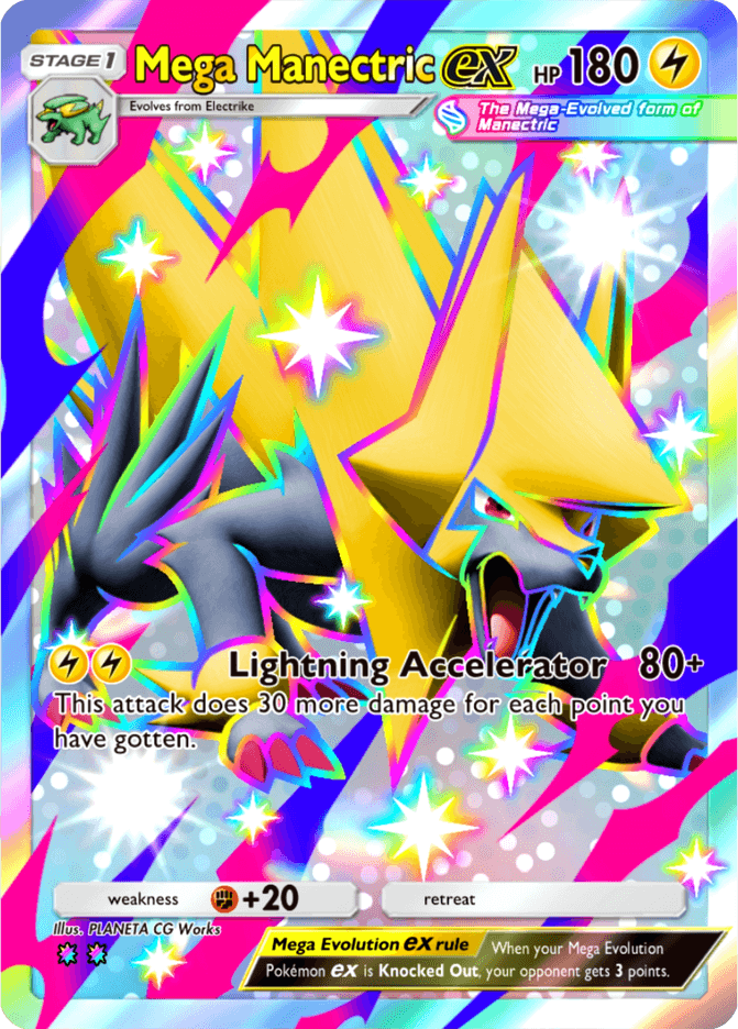 Mega Manectric ex - card B2b-113 in Pokémon TCG Pocket