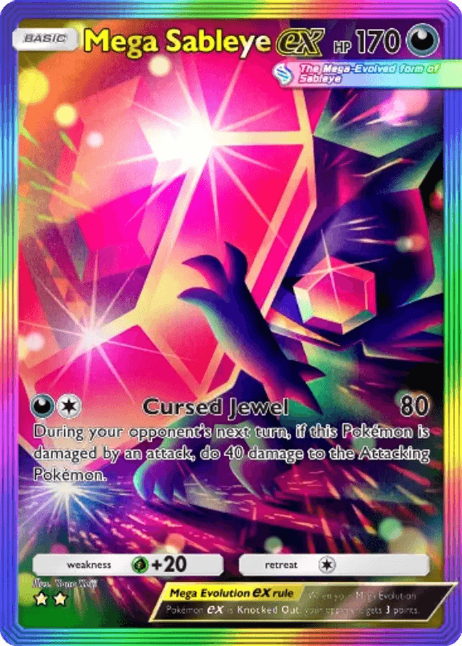 Mega Sableye ex - card B3b-088 in Pokémon TCG Pocket
