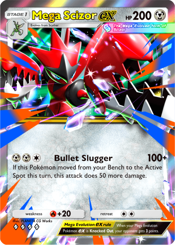Mega Scizor ex - card B2b-047 in Pokémon TCG Pocket
