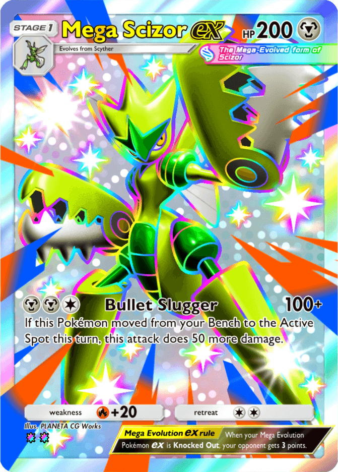 Mega Scizor ex - card B2b-115 in Pokémon TCG Pocket