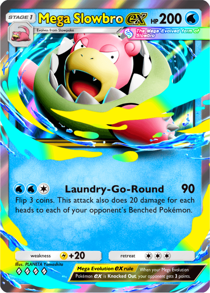 Mega Slowbro ex - card B2b-016 in Pokémon TCG Pocket