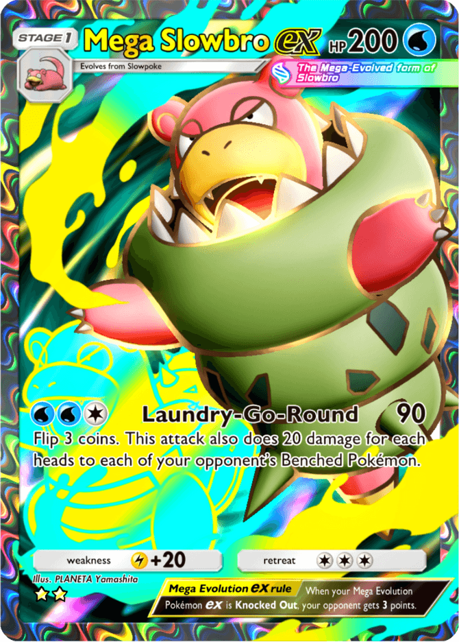 Mega Slowbro ex - card B2b-077 in Pokémon TCG Pocket
