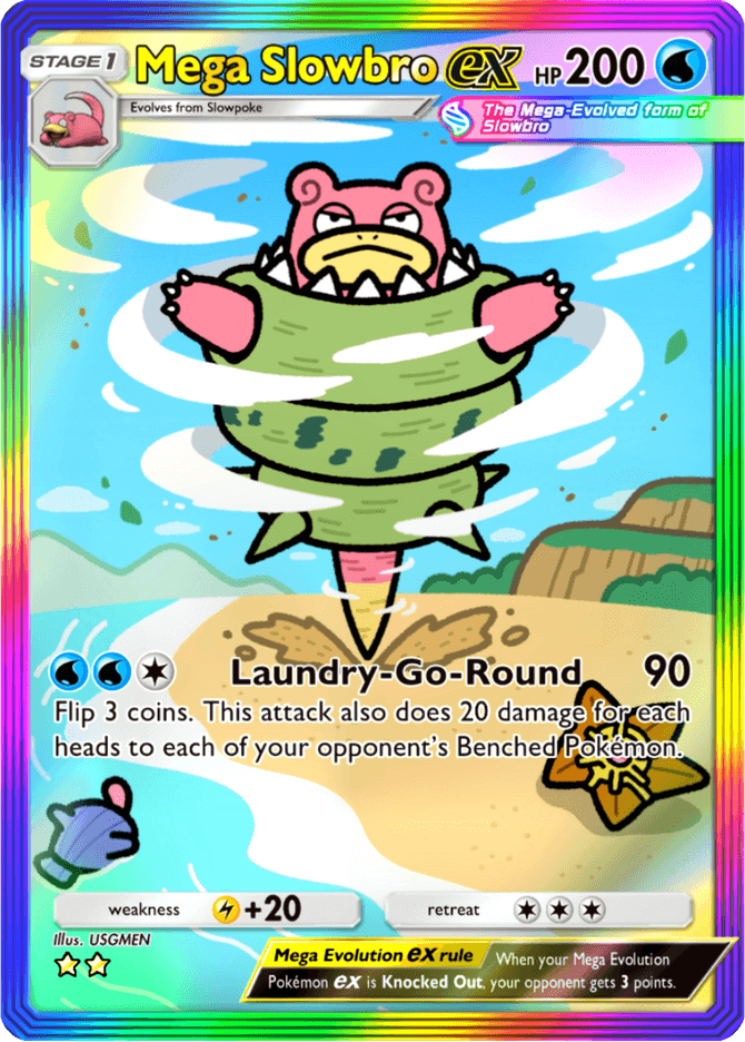 Mega Slowbro ex - card B2b-083 in Pokémon TCG Pocket