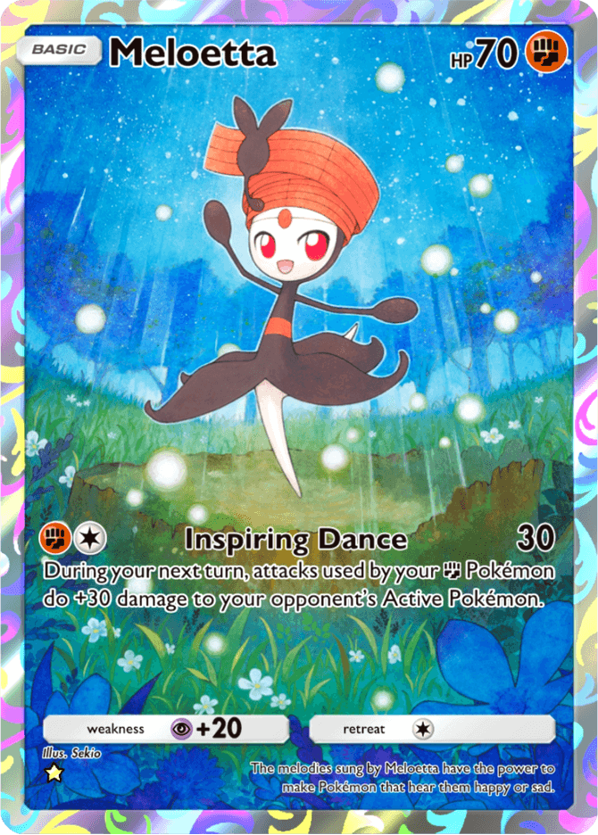 Meloetta - card B3-170 in Pokémon TCG Pocket