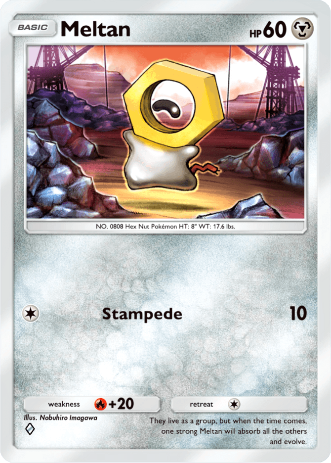 Meltan - card B3-122 in Pokémon TCG Pocket