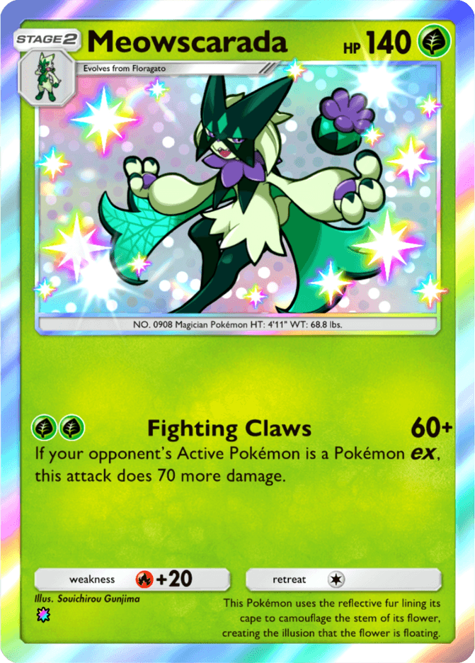 Meowscarada - card B2a-118 in Pokémon TCG Pocket