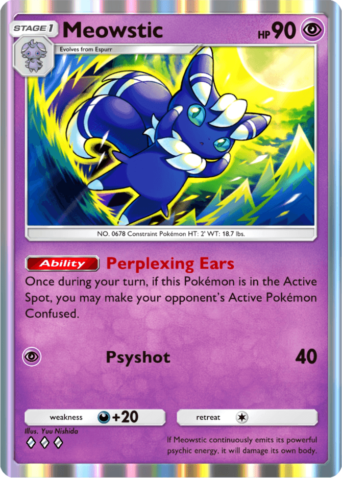 Meowstic - card B3-066 in Pokémon TCG Pocket