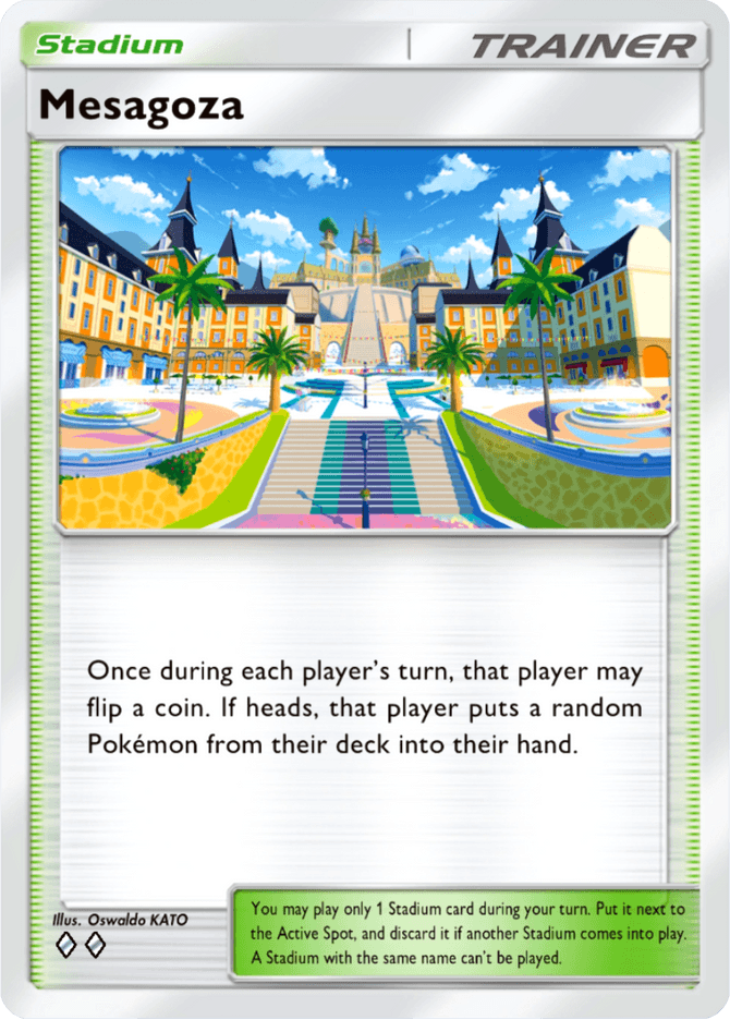 Mesagoza - card B2a-093 in Pokémon TCG Pocket