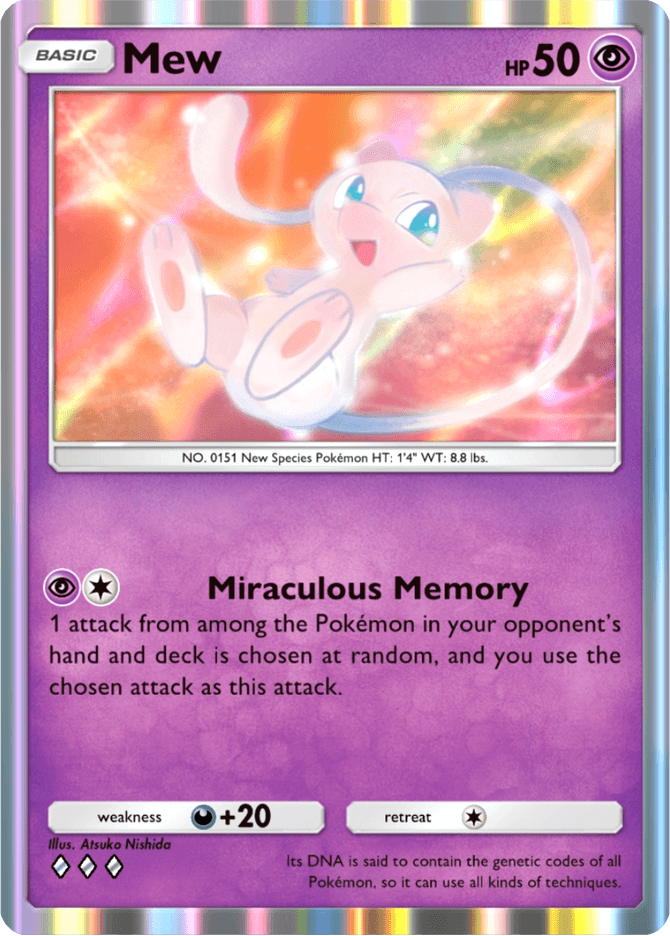 Mew - card B2b-030 in Pokémon TCG Pocket