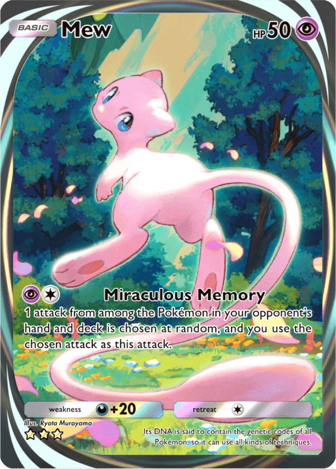 Mew - card B2b-085 in Pokémon TCG Pocket
