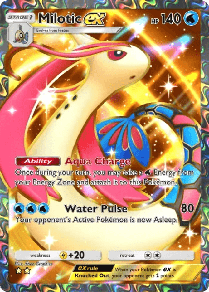 Milotic ex - card B3b-078 in Pokémon TCG Pocket