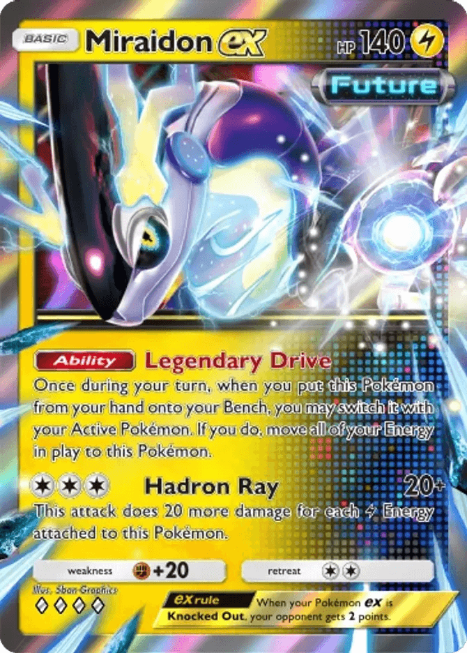 Miraidon ex - card B3a-019 in Pokémon TCG Pocket