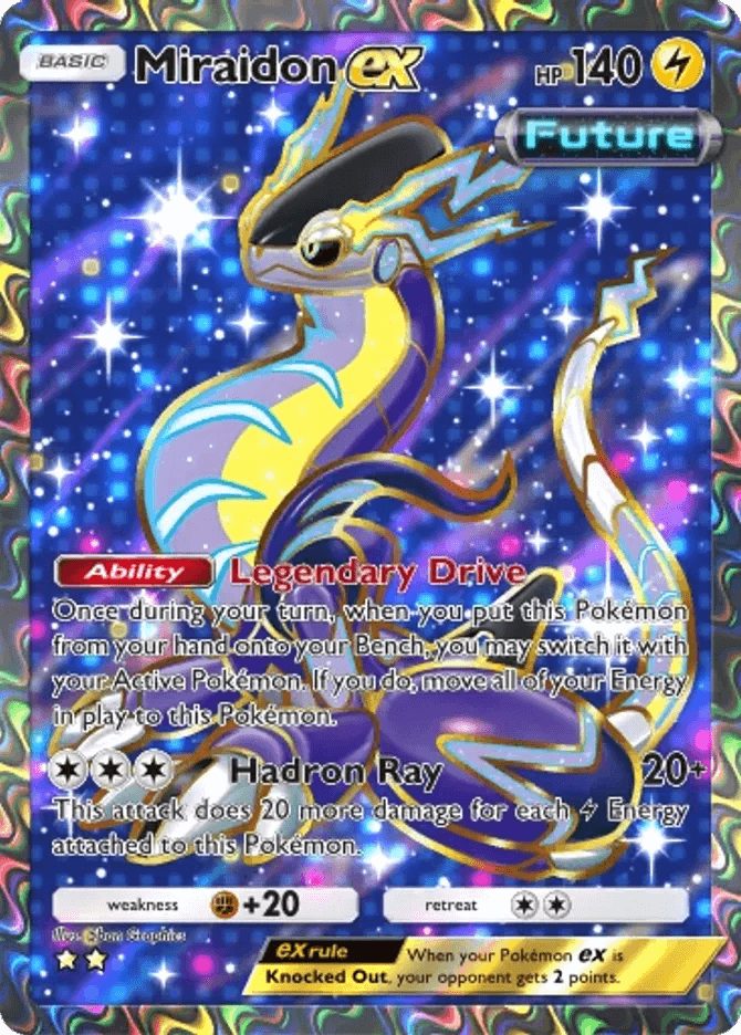 Miraidon ex - card B3a-082 in Pokémon TCG Pocket