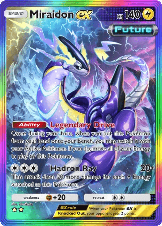 Miraidon ex - card B3a-090 in Pokémon TCG Pocket