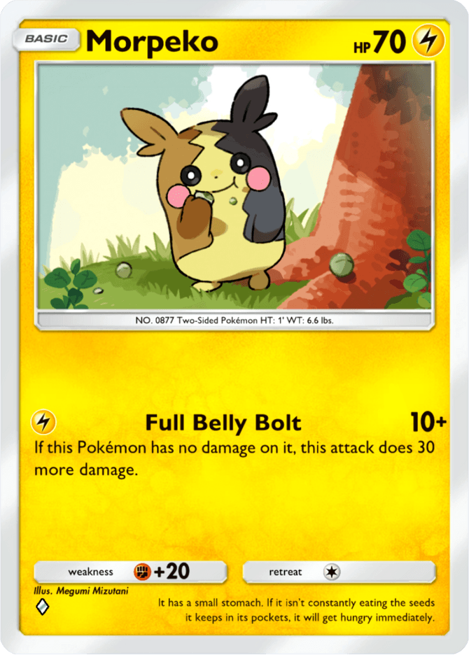Morpeko - card B3-062 in Pokémon TCG Pocket