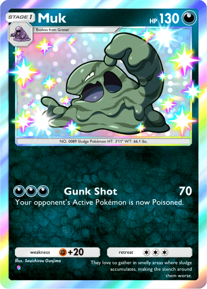 Muk - card B3-216 in Pokémon TCG Pocket