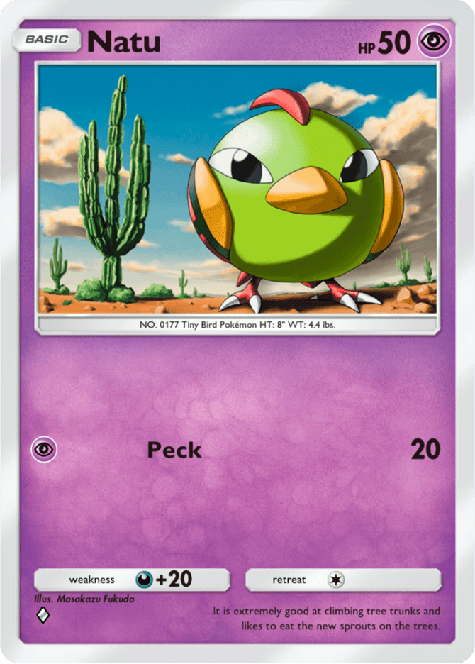 Natu - card A4-081 in Pokémon TCG Pocket