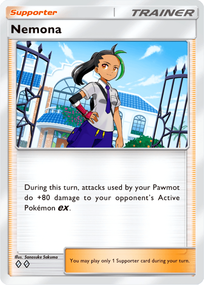 Nemona - card B2a-090 in Pokémon TCG Pocket
