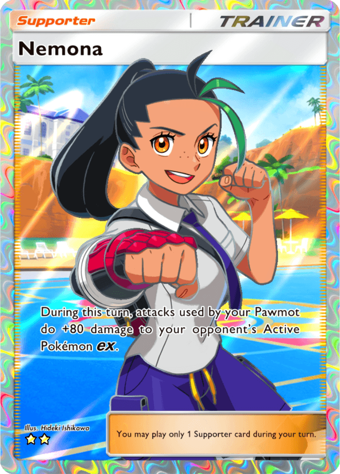 Nemona - card B2a-107 in Pokémon TCG Pocket