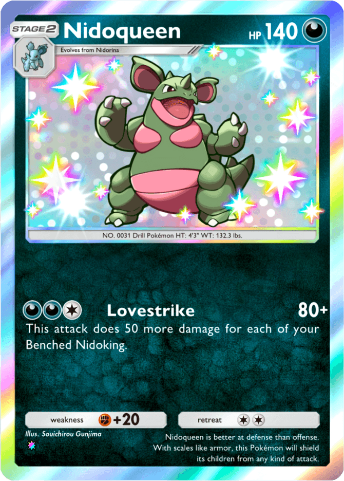 Nidoqueen - card A4-225 in Pokémon TCG Pocket