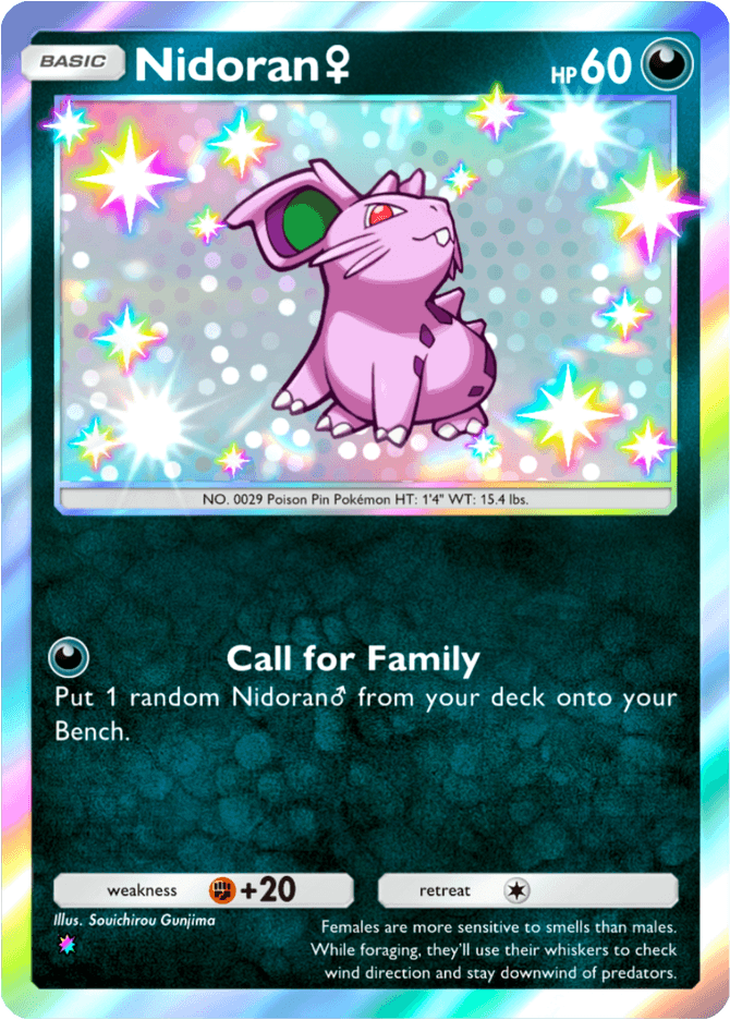 Nidoran - card A4-223 in Pokémon TCG Pocket