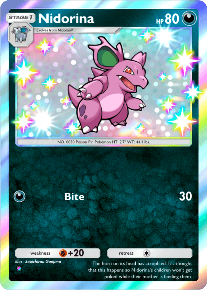 Nidorina - card A4-224 in Pokémon TCG Pocket