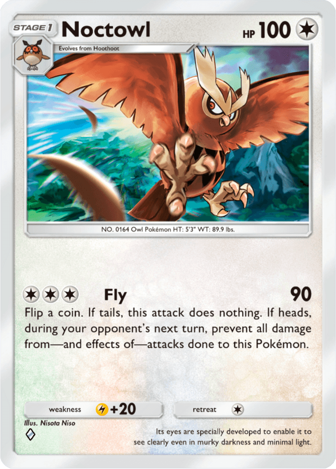 Noctowl - card A4-141 in Pokémon TCG Pocket