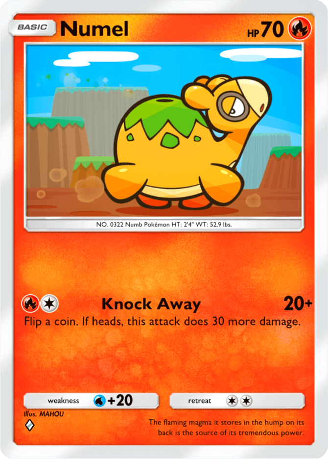 Numel - card B3-021 in Pokémon TCG Pocket