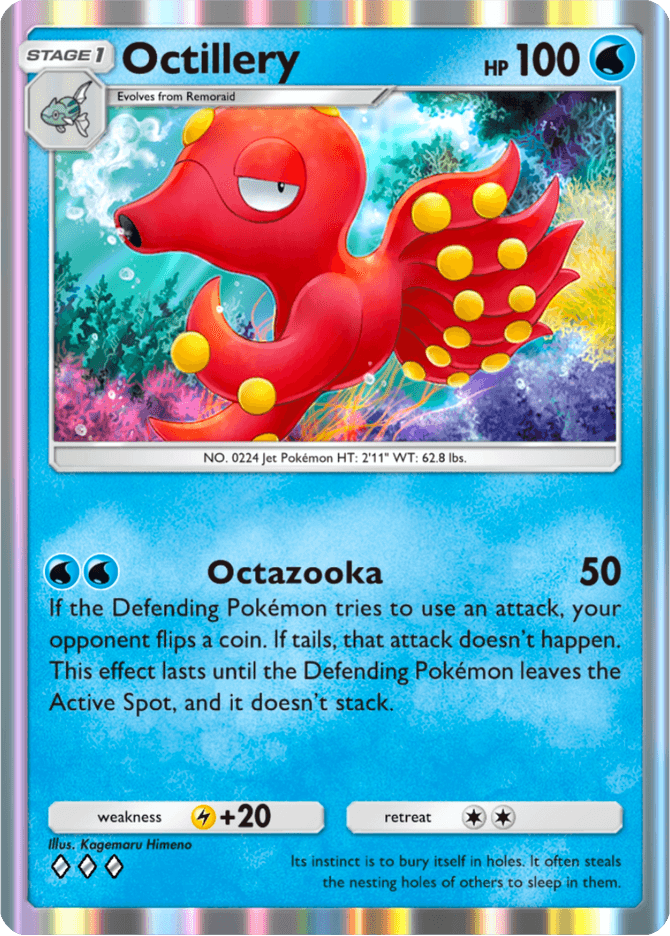 Octillery - card A4-056 in Pokémon TCG Pocket