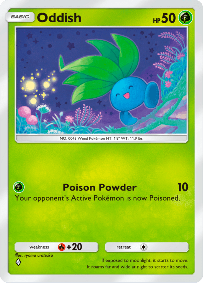Oddish - card A4-001 in Pokémon TCG Pocket