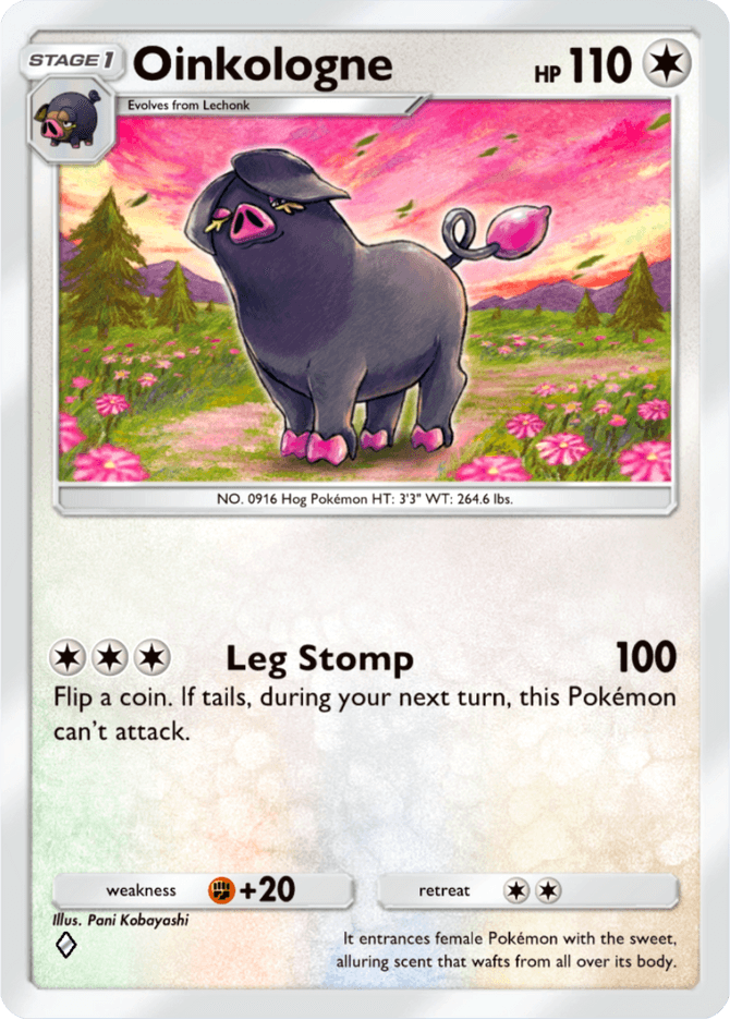 Oinkologne - card B2a-080 in Pokémon TCG Pocket