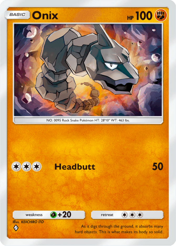 Onix - card A4-092 in Pokémon TCG Pocket