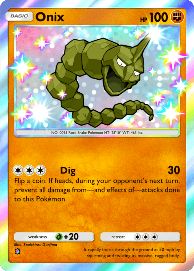 Onix - card B3-211 in Pokémon TCG Pocket