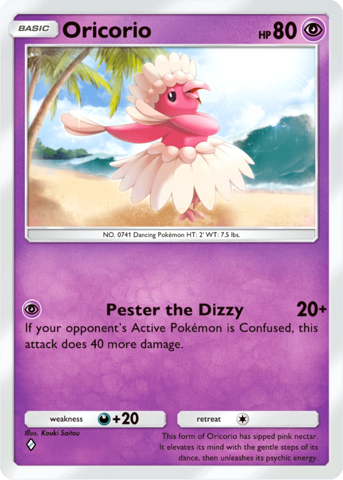 Oricorio - card B3-068 in Pokémon TCG Pocket