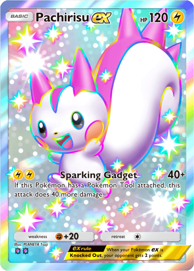 Pachirisu ex - card A4-236 in Pokémon TCG Pocket