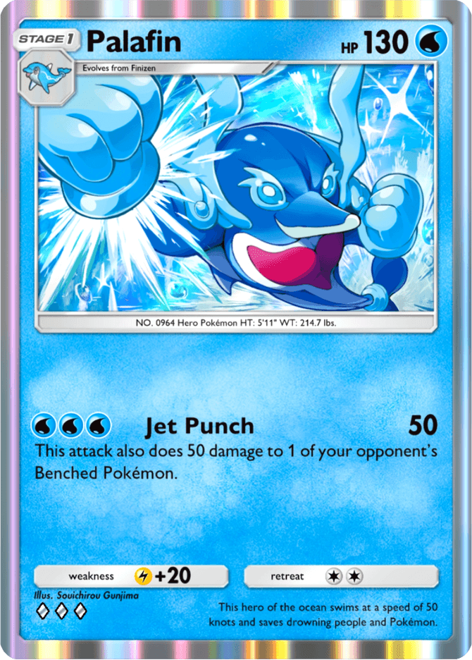 Palafin - card B2a-028 in Pokémon TCG Pocket