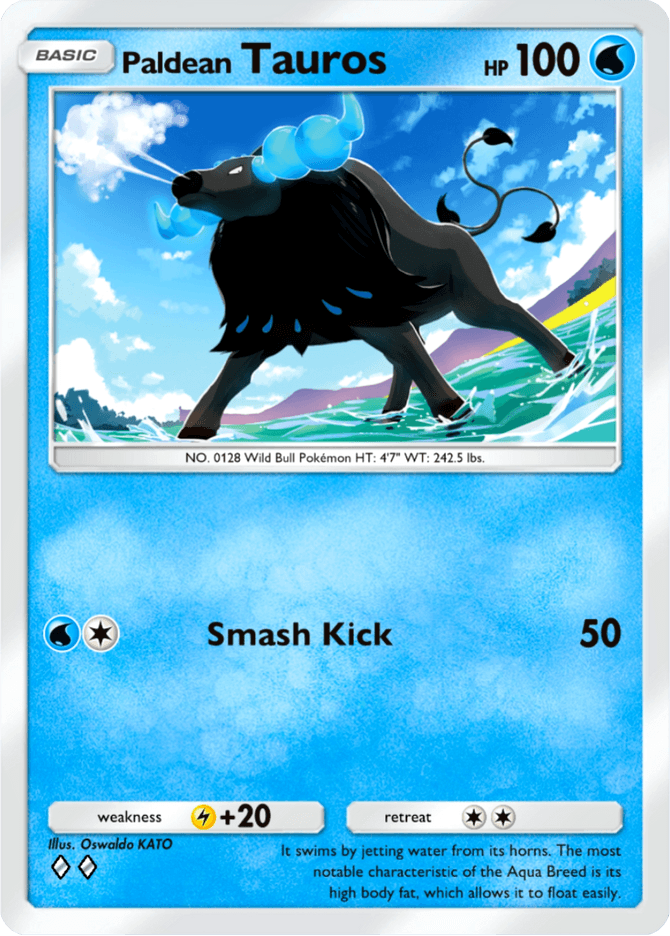 Paldean Tauros - card B3-036 in Pokémon TCG Pocket