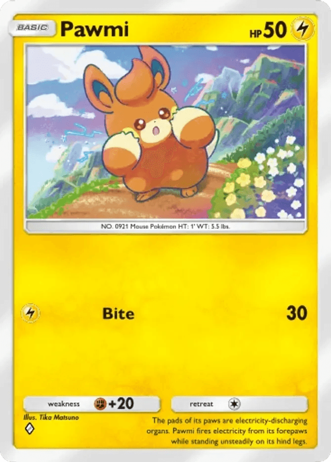 Pawmi - card B3a-014 in Pokémon TCG Pocket