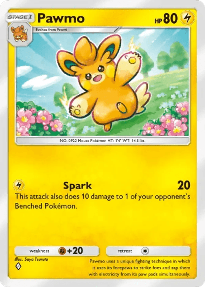 Pawmo - card B3a-015 in Pokémon TCG Pocket