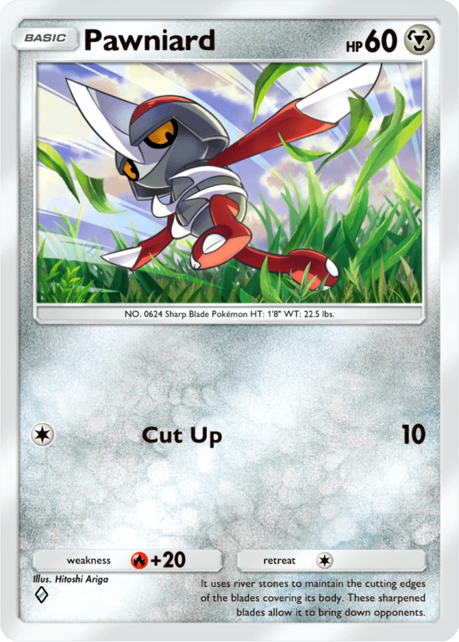 Pawniard - card B3-119 in Pokémon TCG Pocket