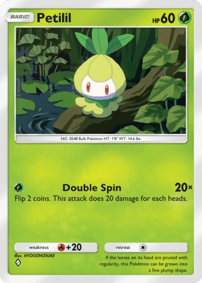 Petilil - card B3b-006 in Pokémon TCG Pocket