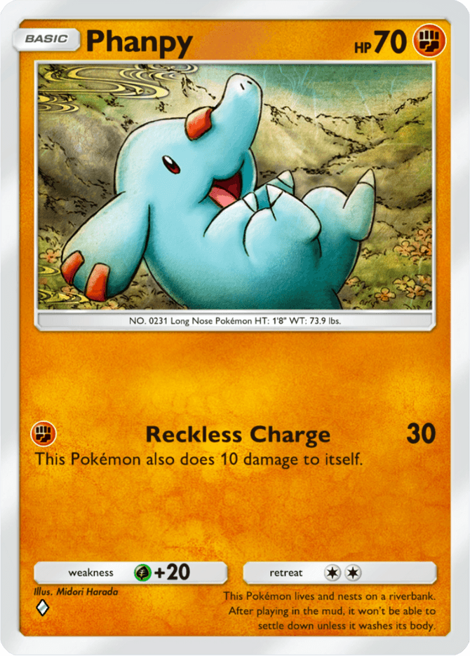 Phanpy - card A4-099 in Pokémon TCG Pocket