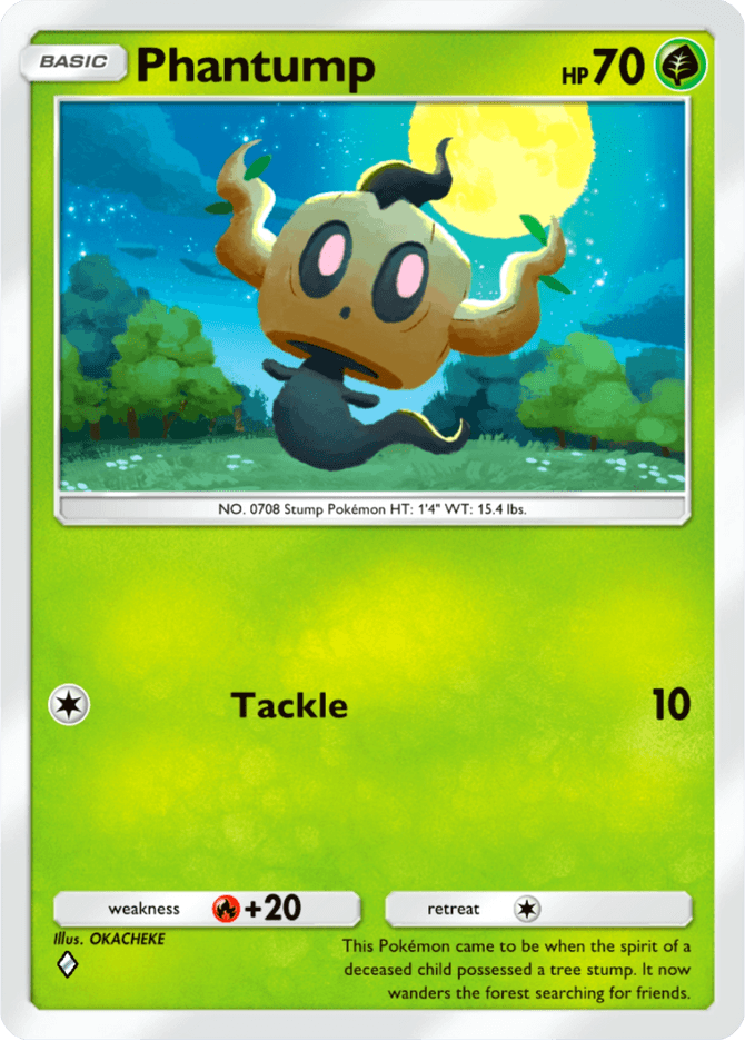 Phantump - card B2b-005 in Pokémon TCG Pocket